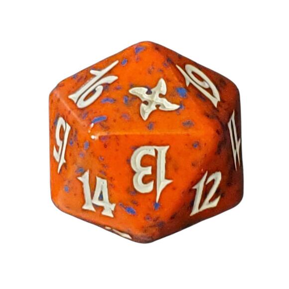 Betrayers Of Kamigawa Red D20 Spindown Die 20 Sided Dice Life Counter MTG